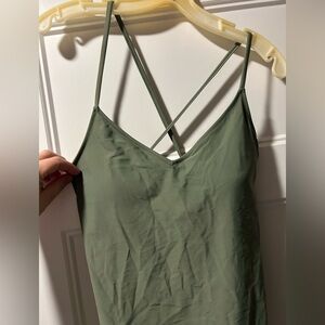 NWT aerie women’s size large swimsuit, olive green